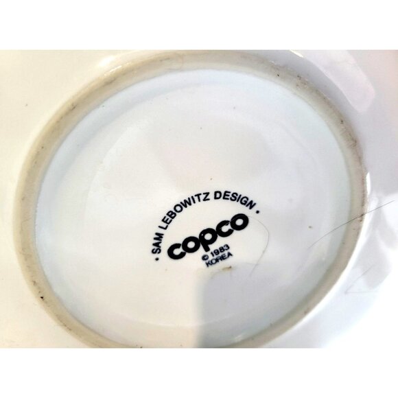 Vintage Minimalist White Teapot Copco Sam Lebowitz Ceramic Design 1983 Korea - Picture 8 of 15